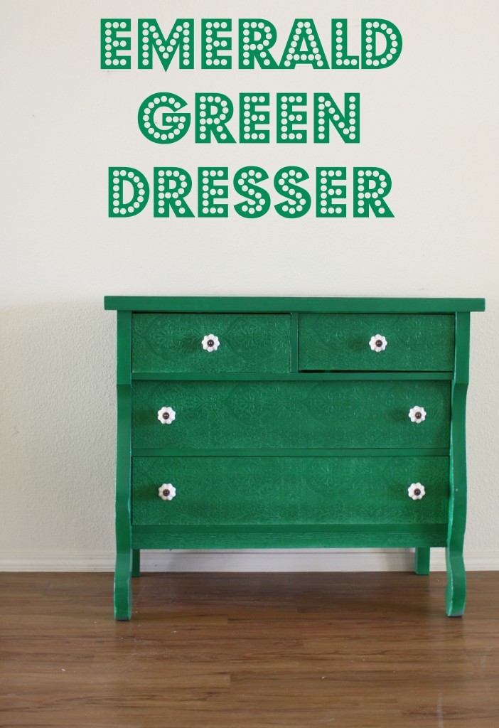 Emerald Green Dresser