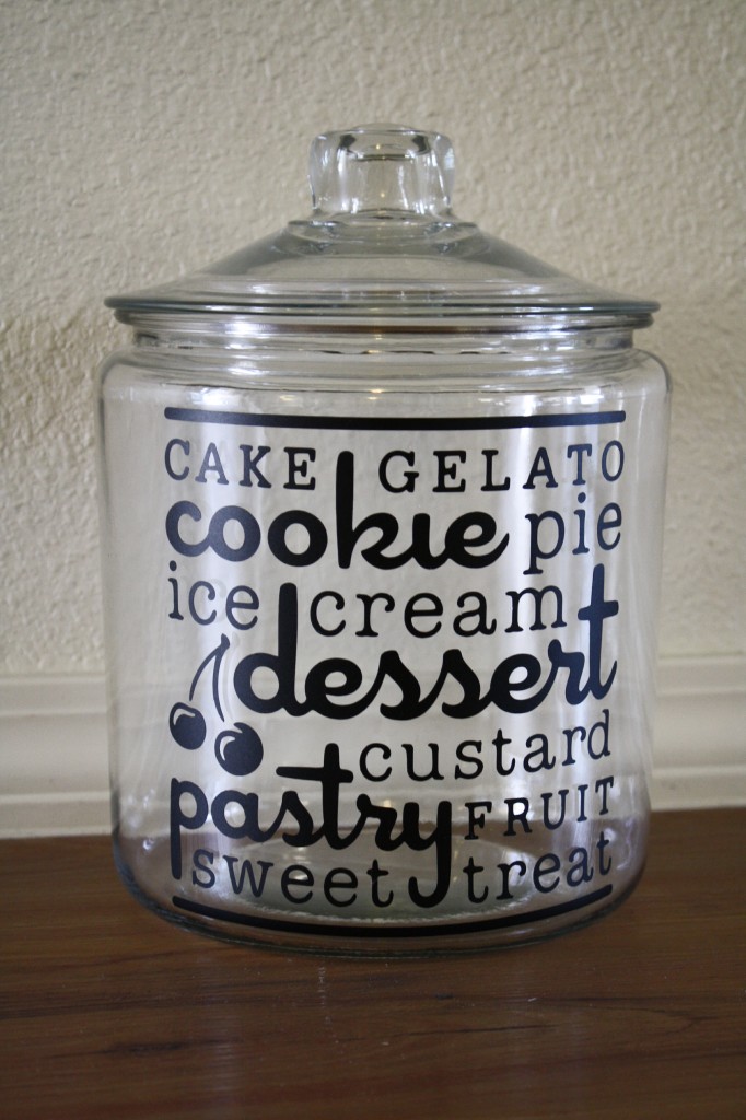 Subway Art Kitchen Jar