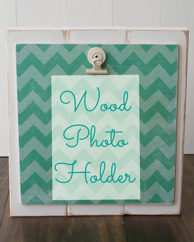 Wood Photo Holder