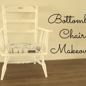 bottomless chair makeover