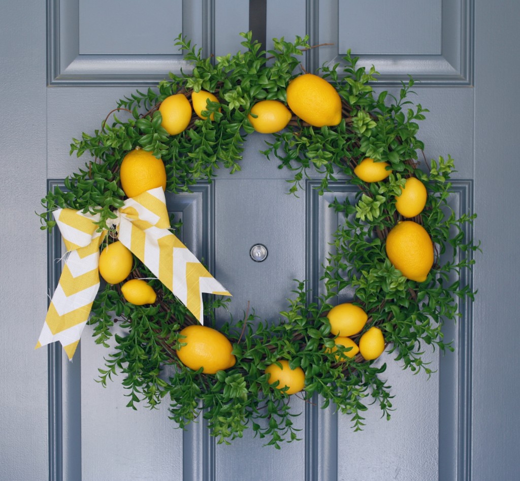 Summer Lemon Wreath