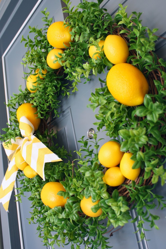 Summer Lemon Wreath