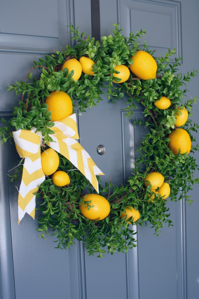 Summer Lemon Wreath
