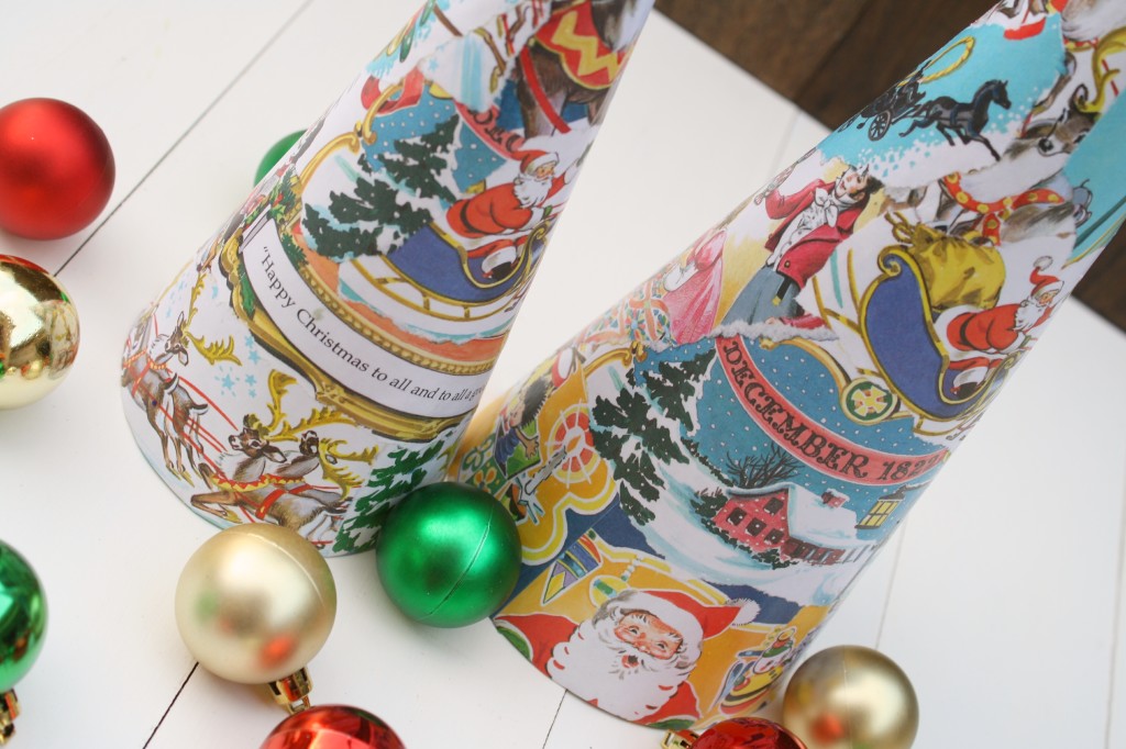 Vintage Book Christmas Trees