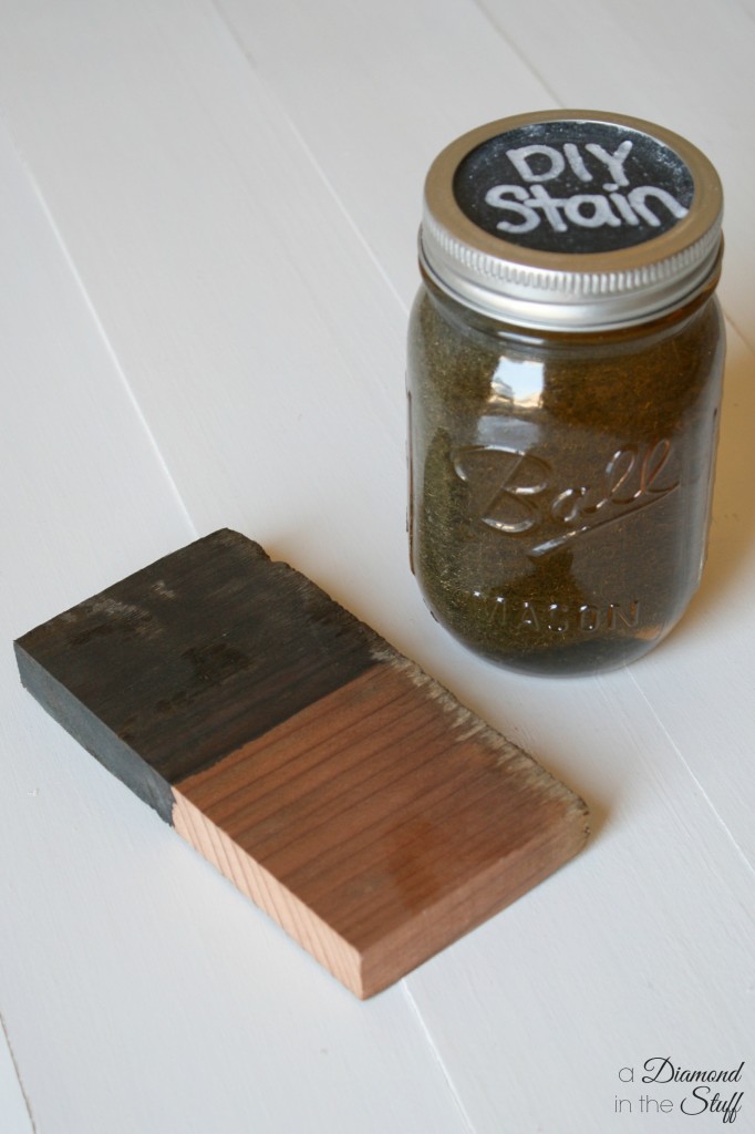 DIY Natural Wood Stain