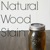 DIY Natural Wood Stain