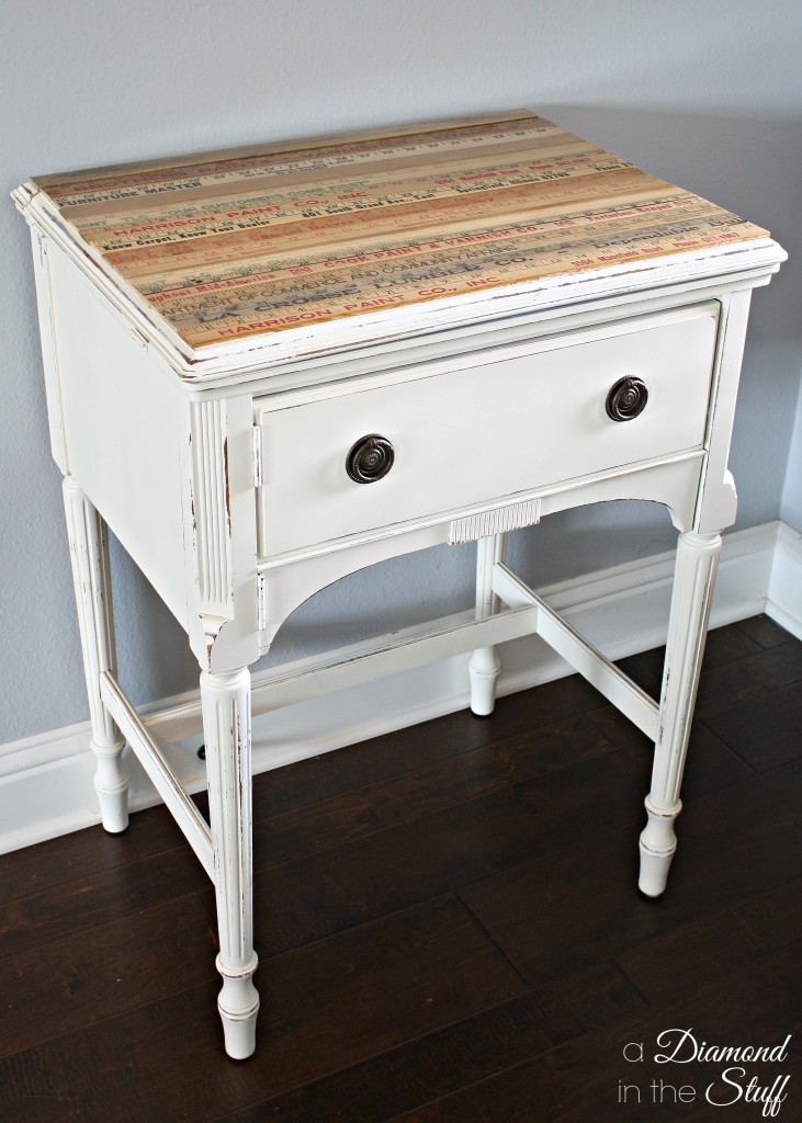 Yard Stick Sewing Table