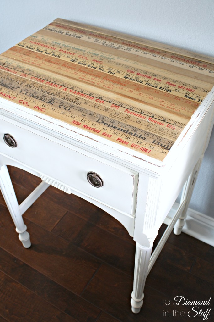 Yard Stick Sewing Table