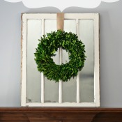 Simple Window Pane Mirror