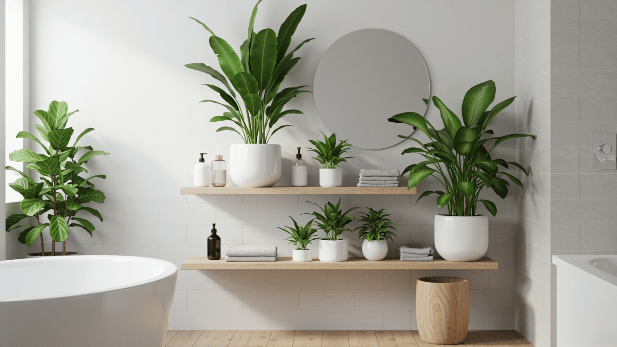 add plants for a fresh look