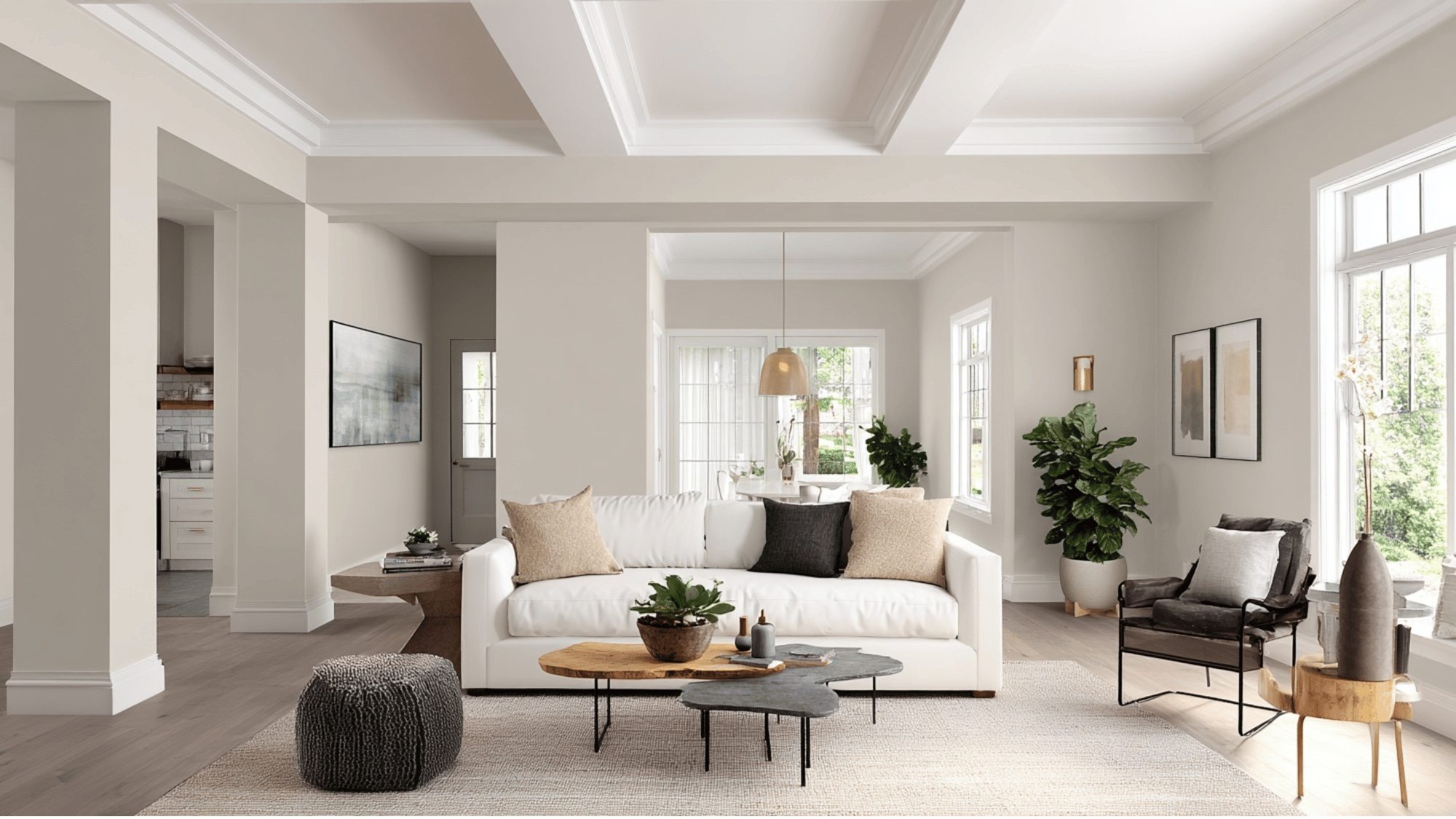 agreeable gray coordinating colors