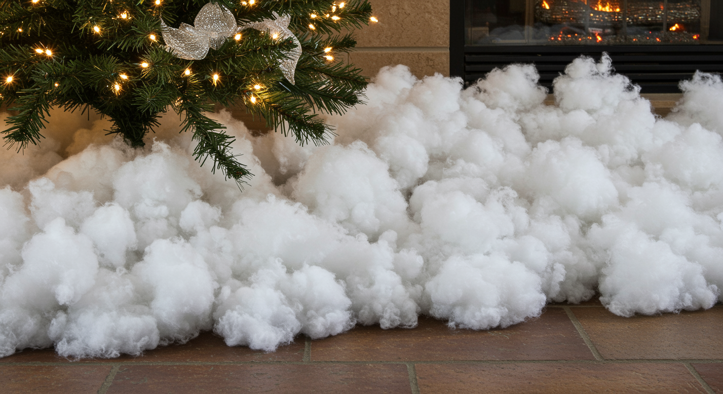 angel hair decoration