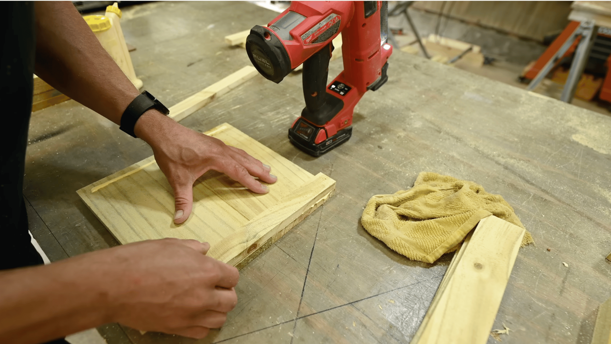 assemble the side panels