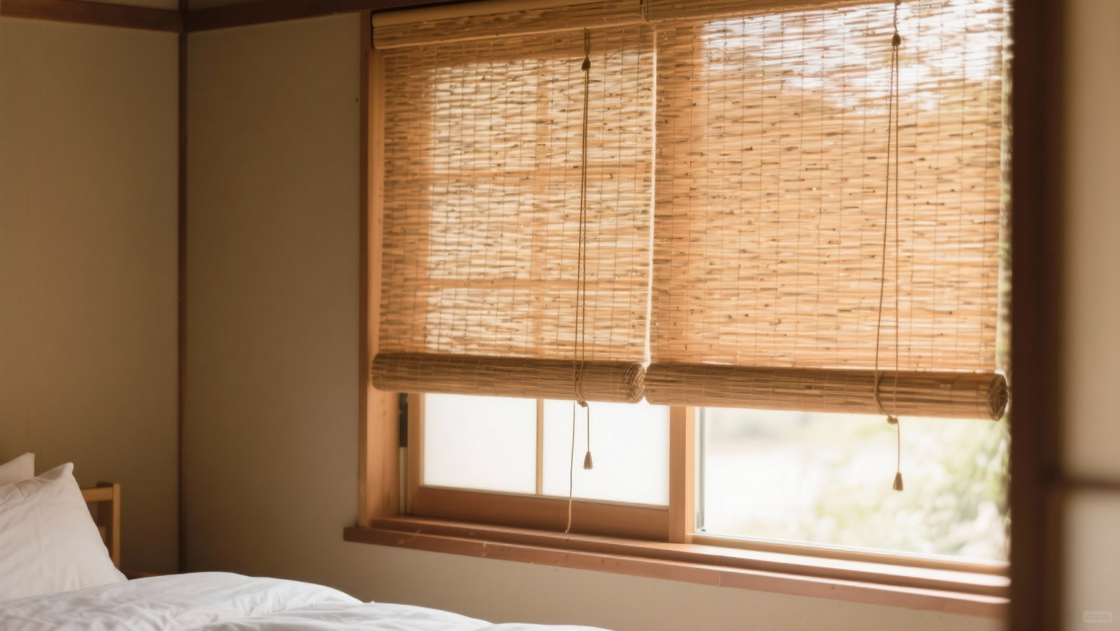 bamboo roller shades
