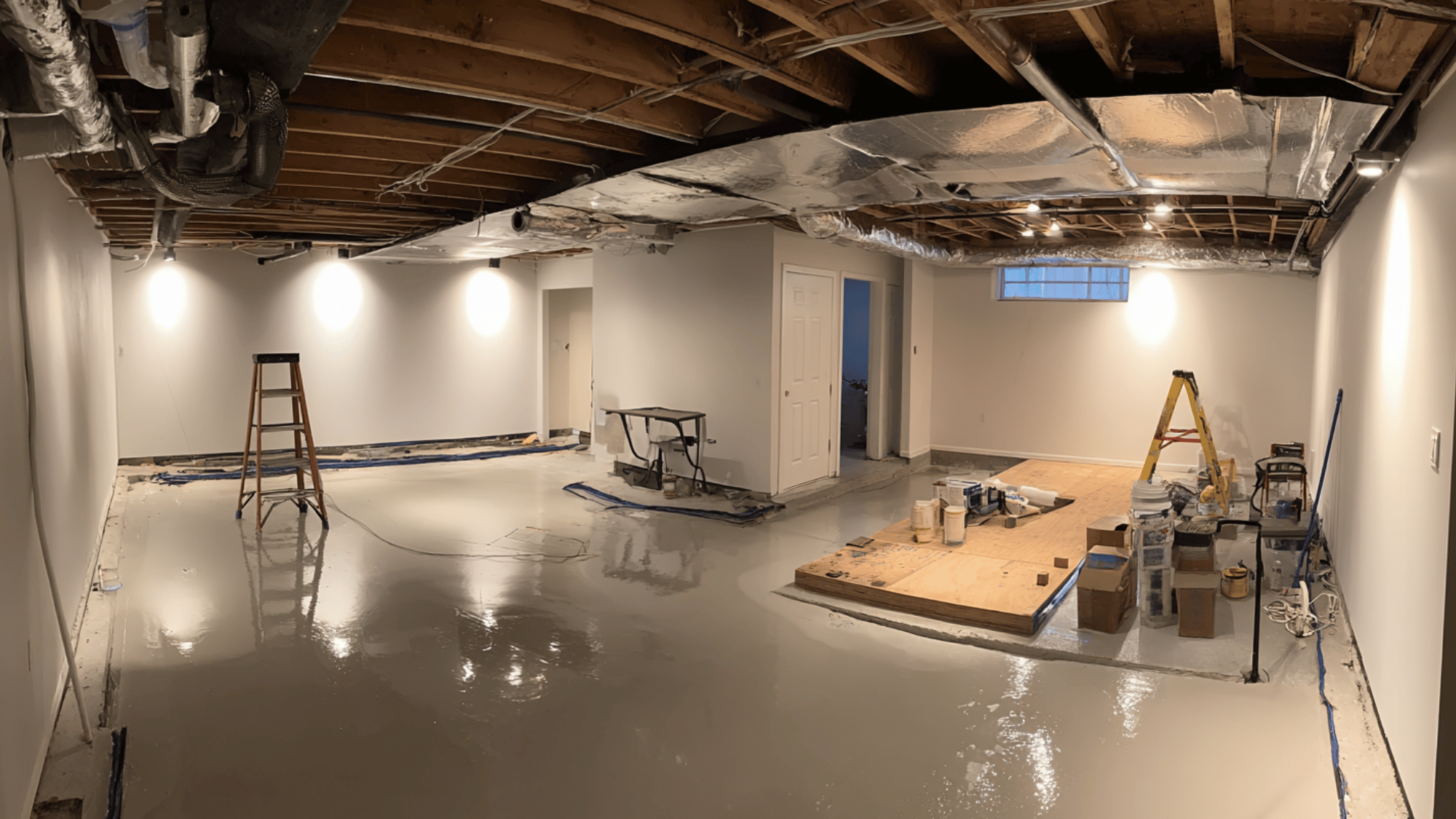 basement size and layout