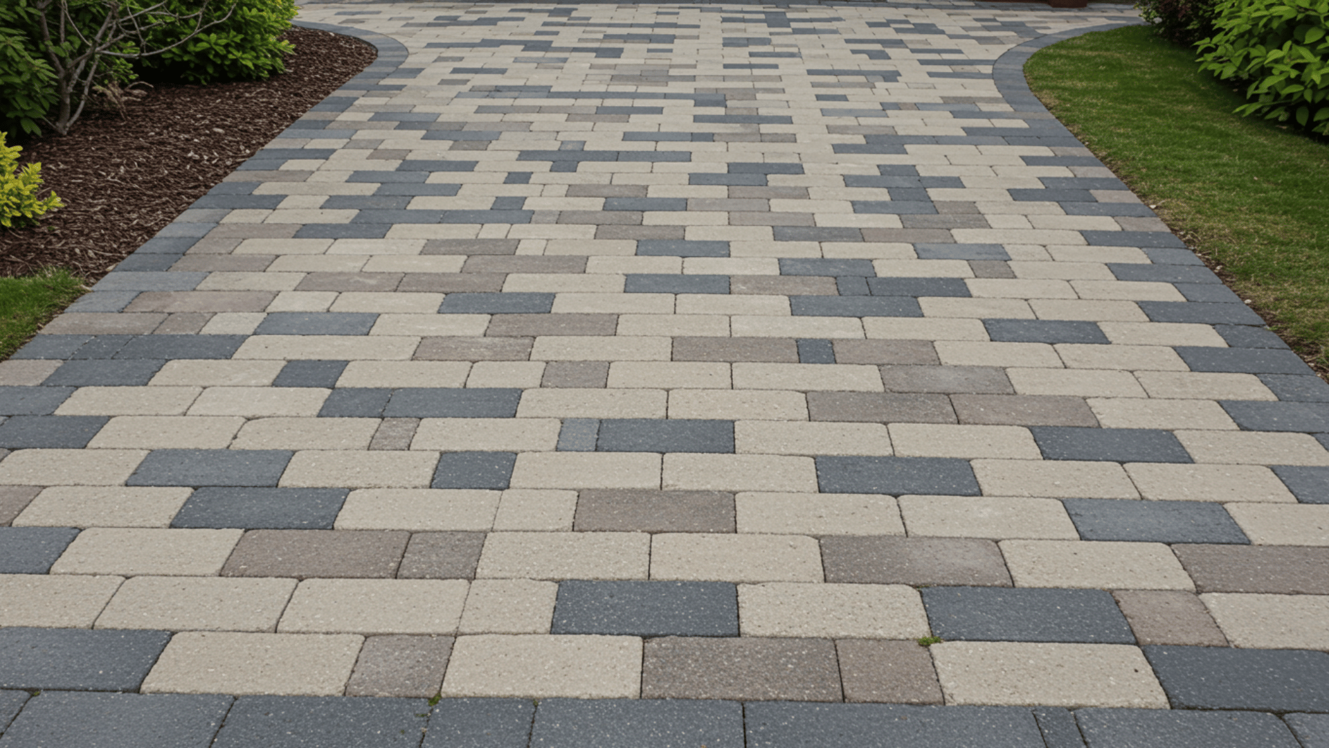 basket weave pattern contrasting colors