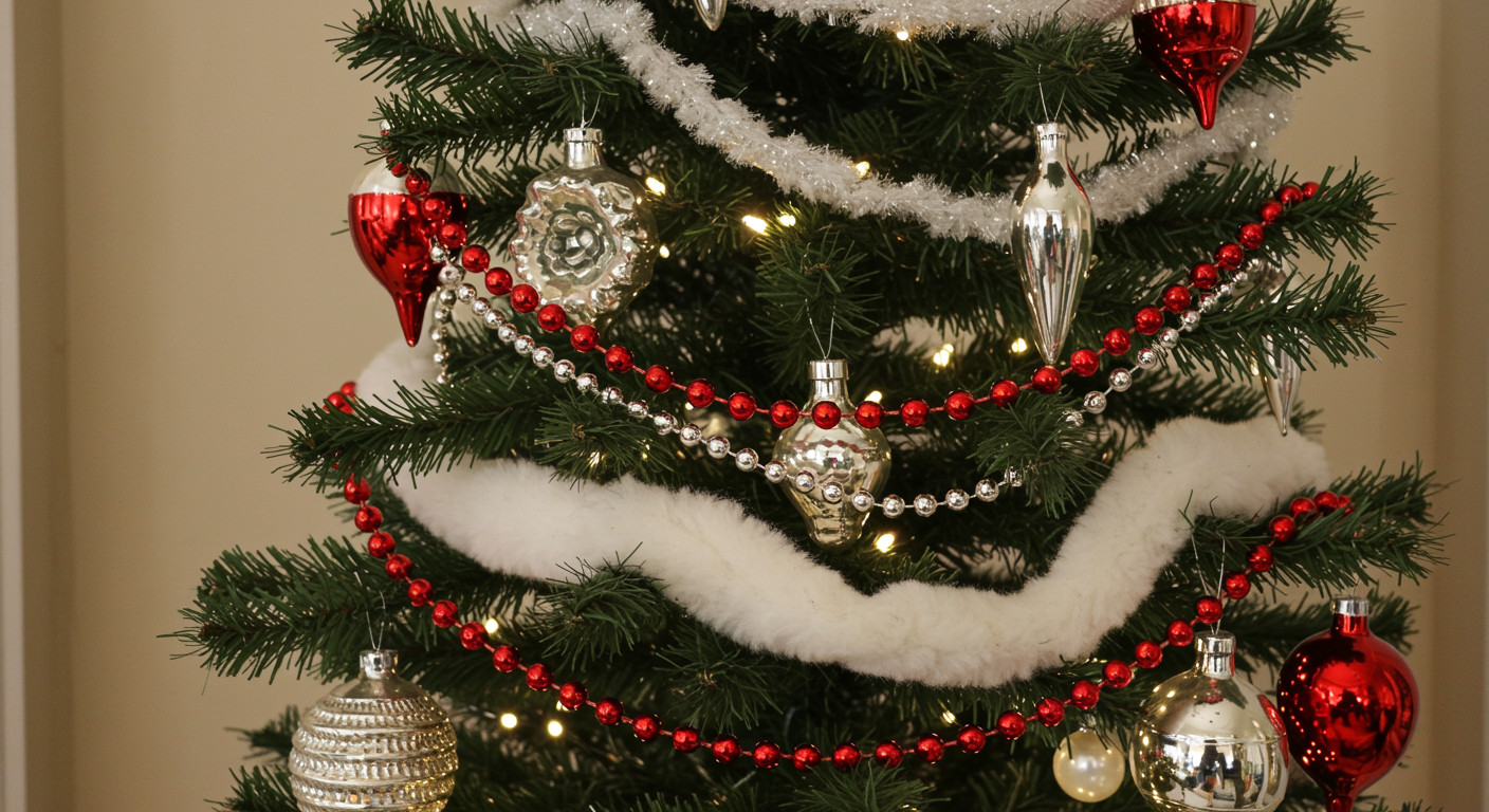 beaded garland chains