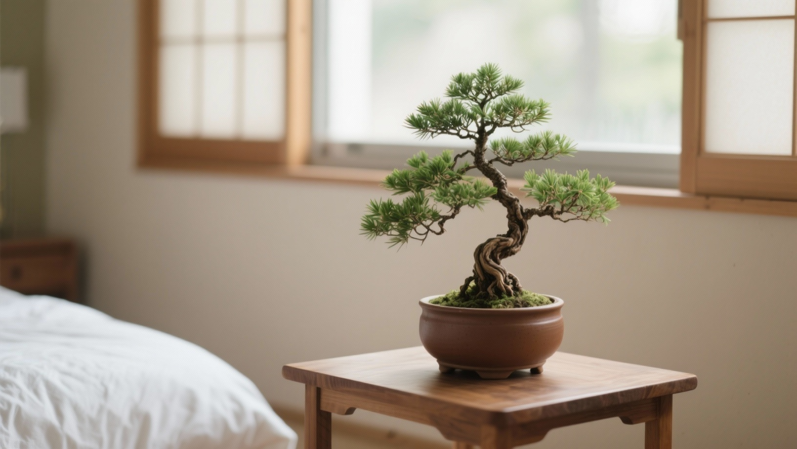 bonsai tree display