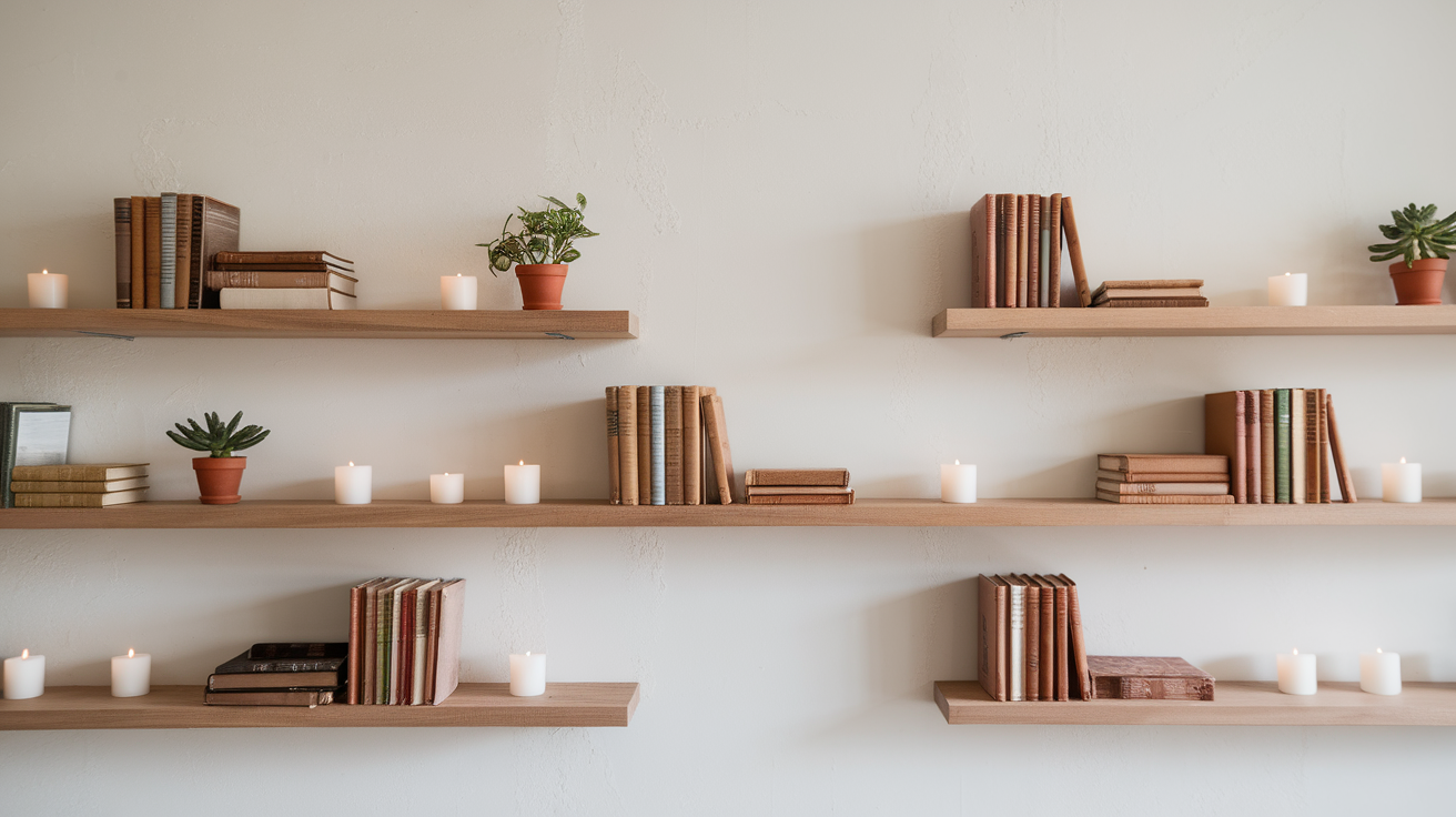 build floating shelves