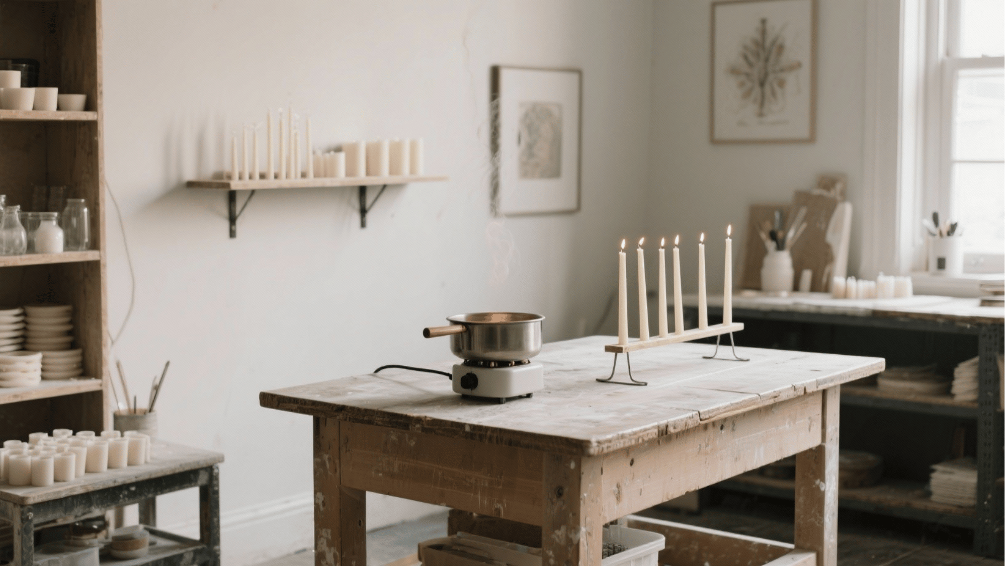 candle making studio