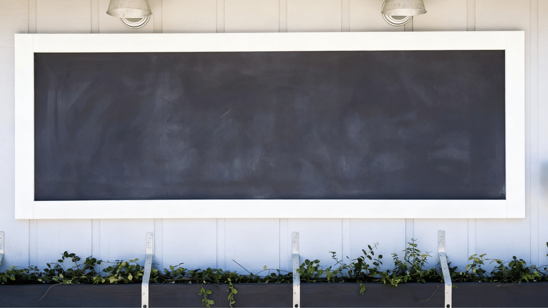 chalkboard wall panel