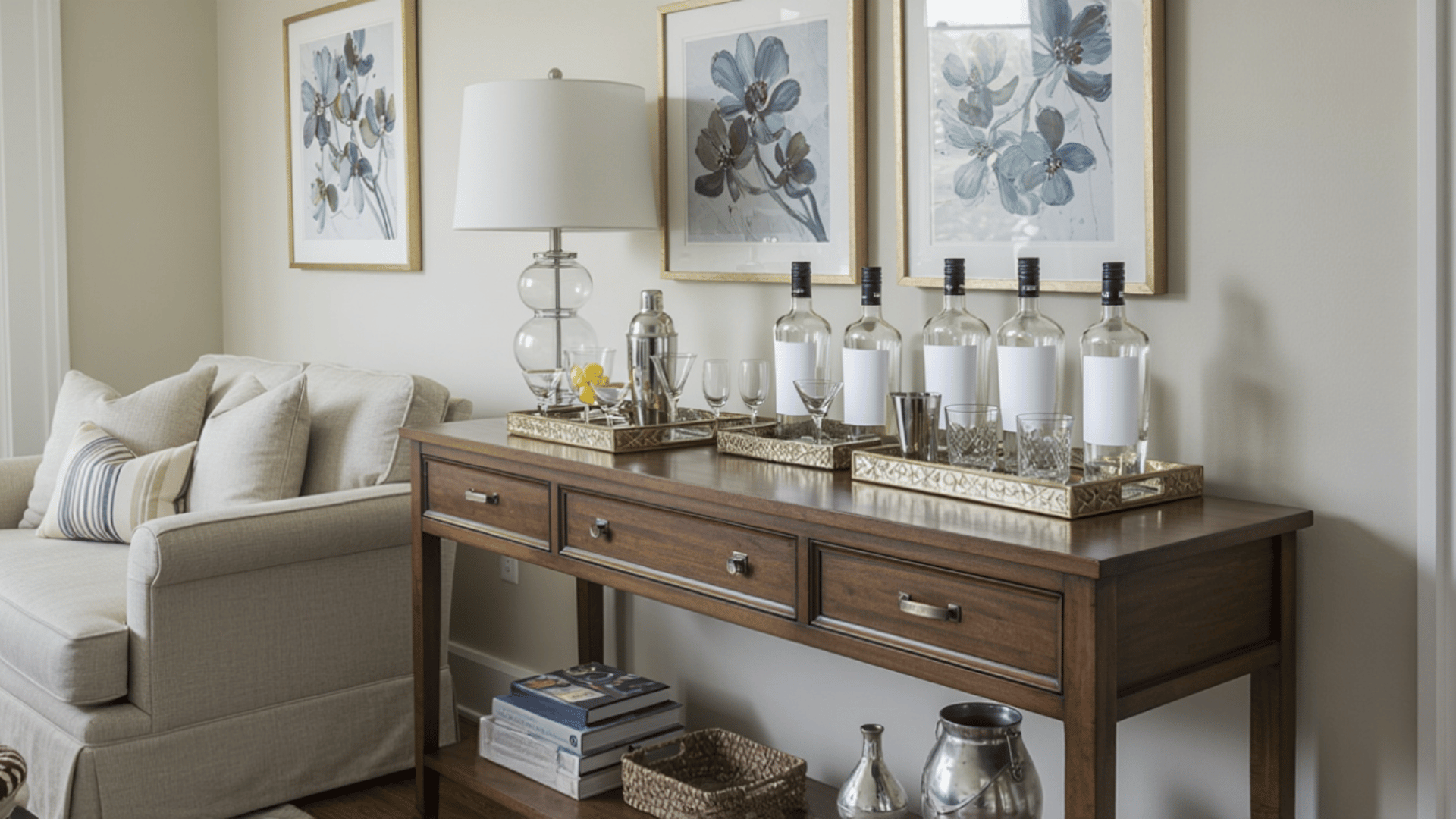 converted console table bar