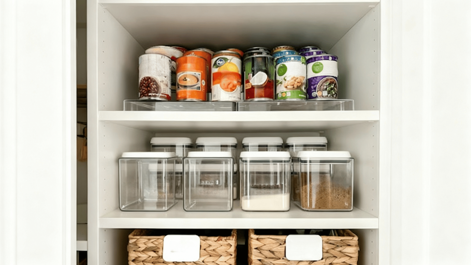 deep storage shelves