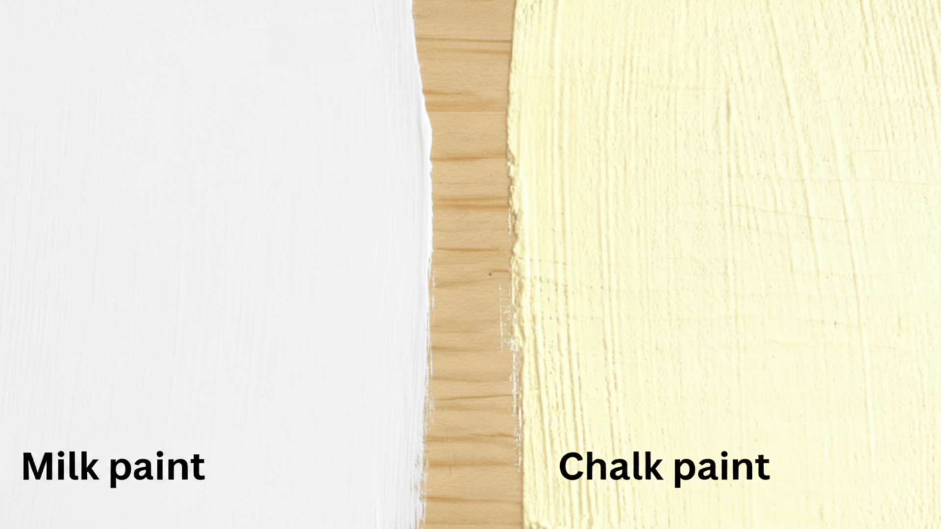 difference between milk paint vs chalk paint