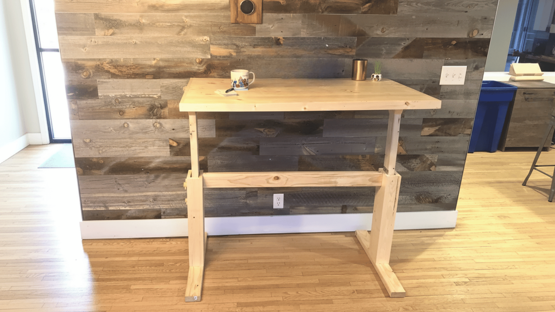 diy standing desk