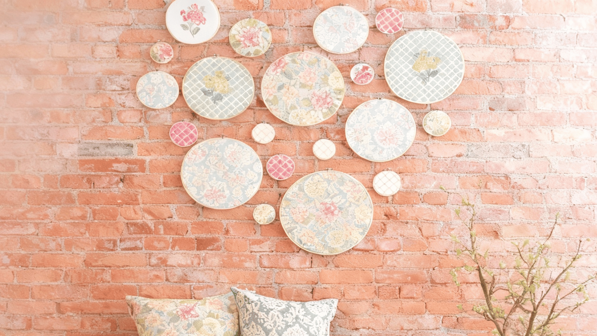 embroidery hoop fabric art