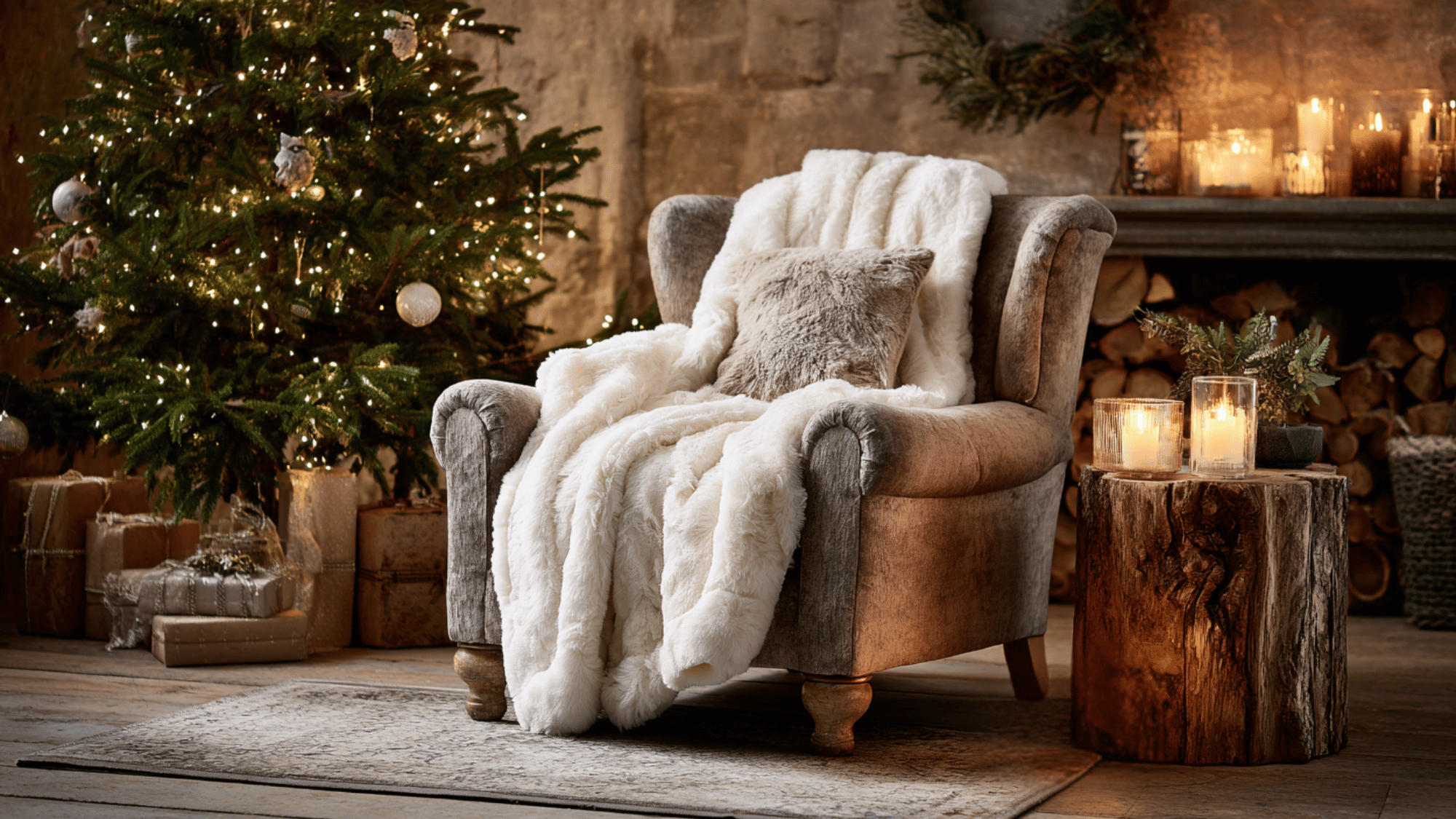 faux fur throws