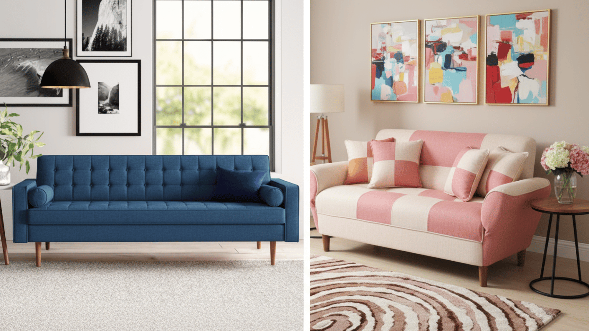 features of a sofa and couch