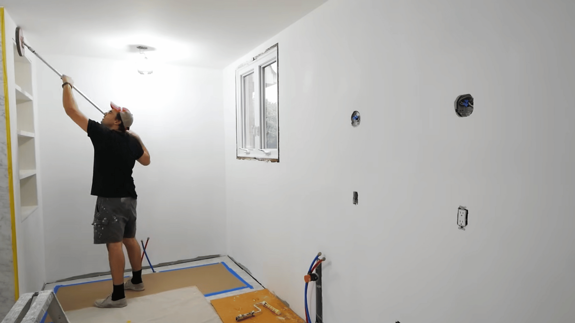 finishing touches and fixture installation