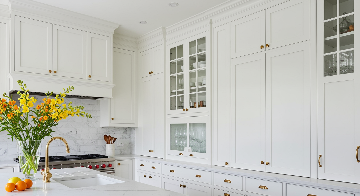 floor to ceiling cabinets