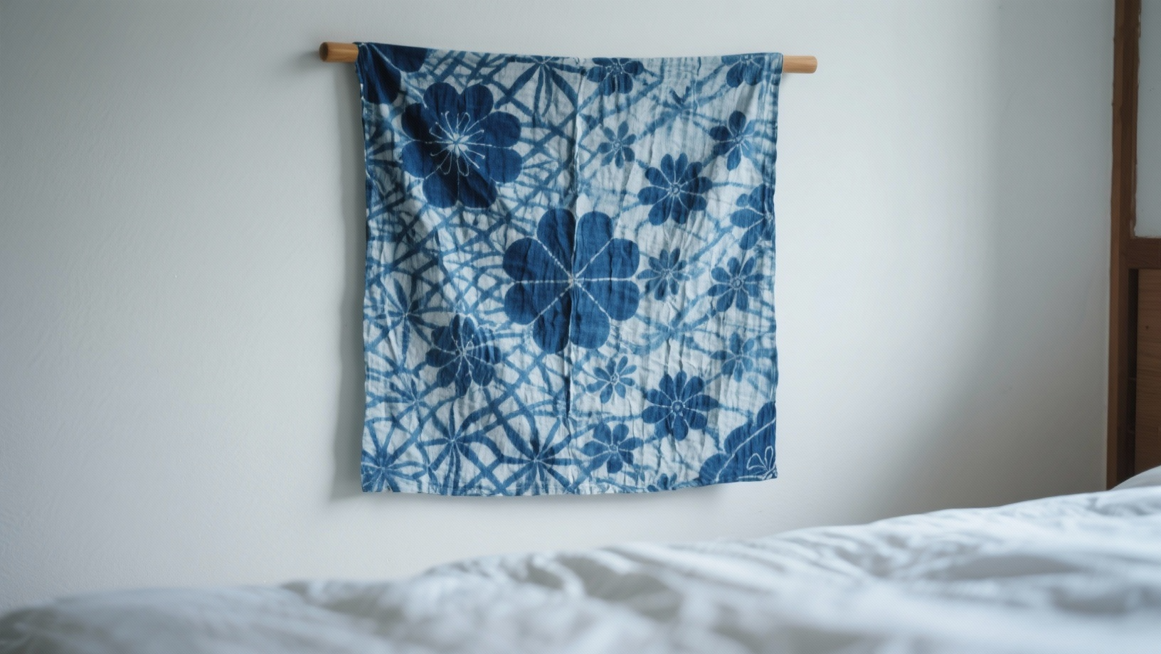 furoshiki fabric wall hanging