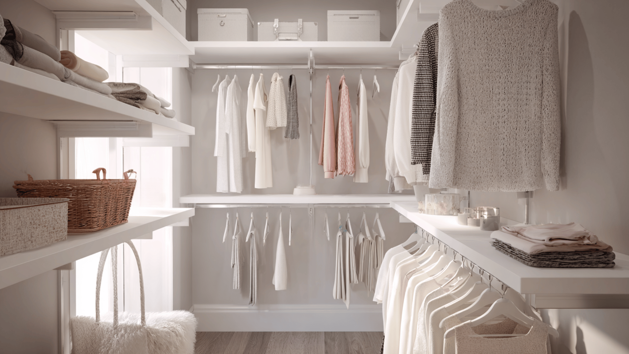 go for a minimalist white design