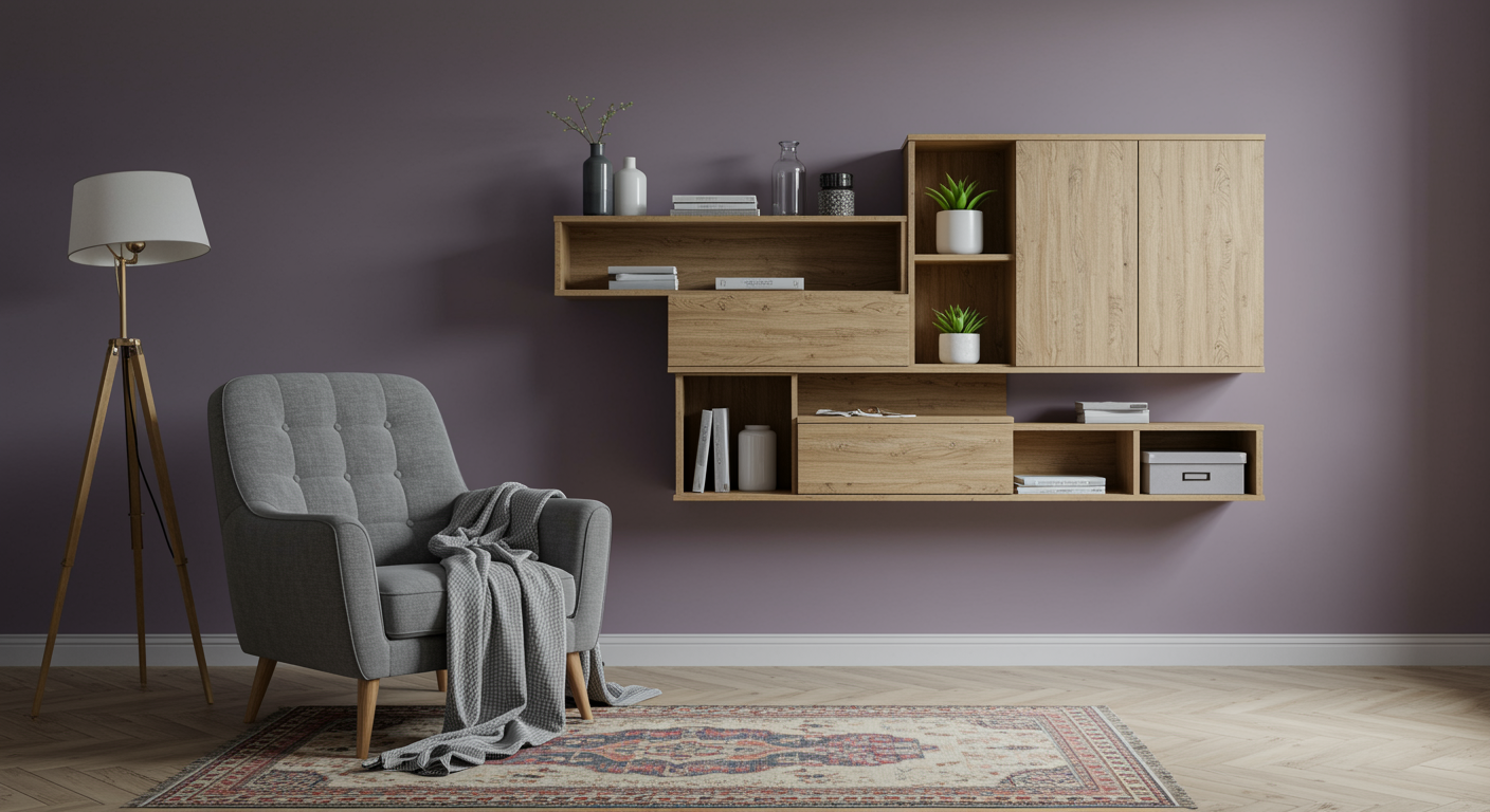 how to decorate shelves