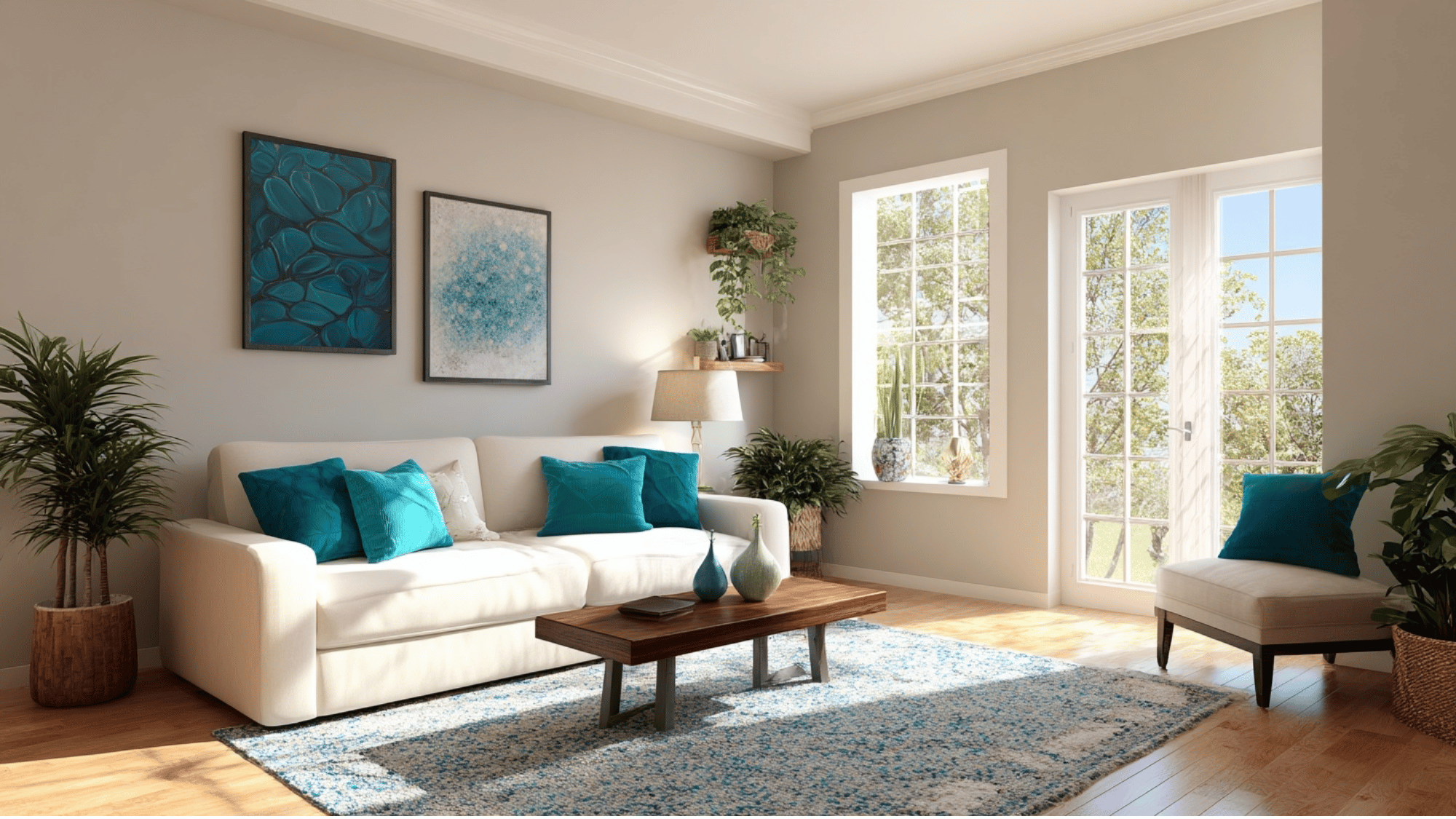 how to use coordinating colors in home design