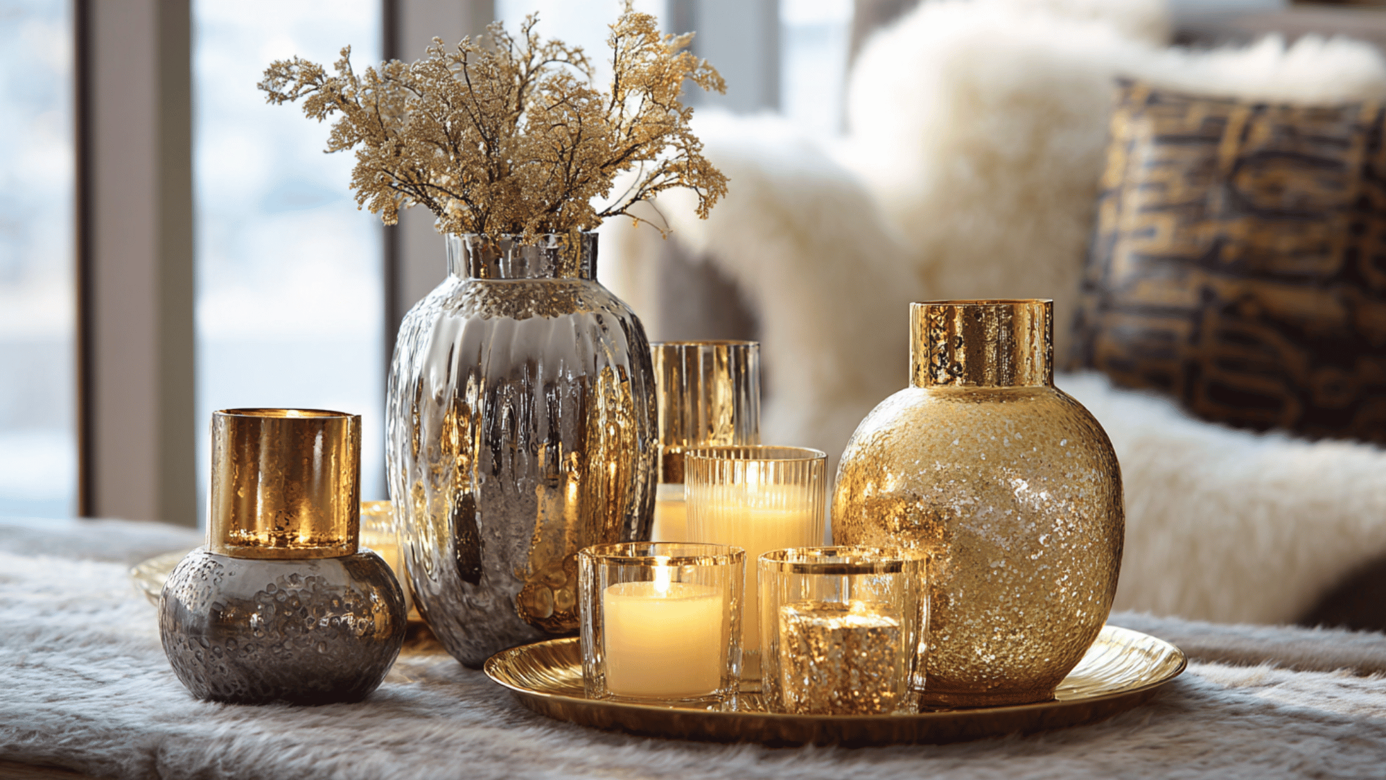 incorporate metallic touches