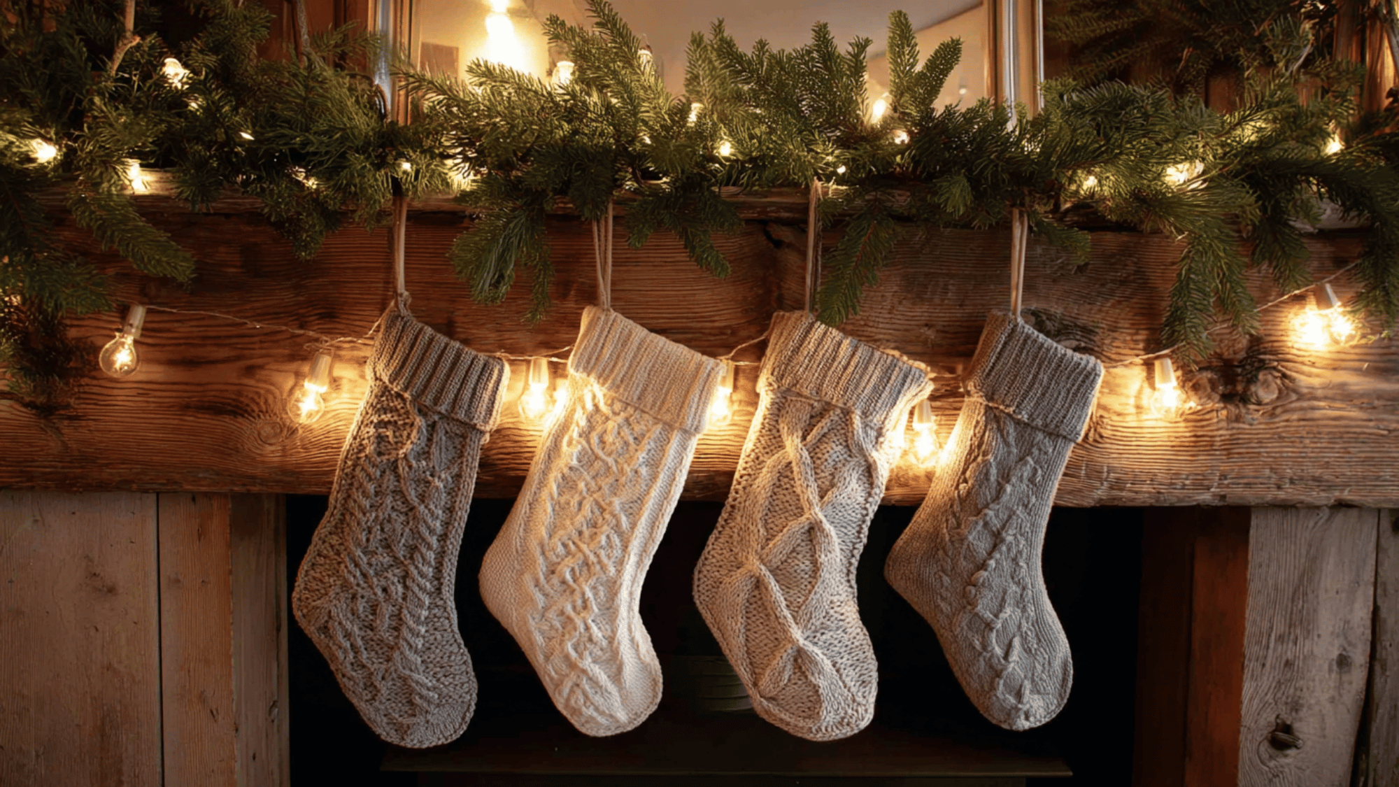 knit christmas stockings