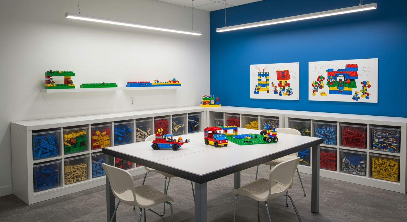 lego and building block room