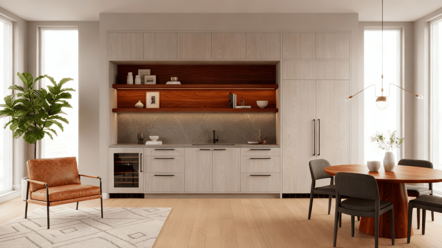 Best Warm Wood Tones and Combinations in Interior Design - A Diamond in ...