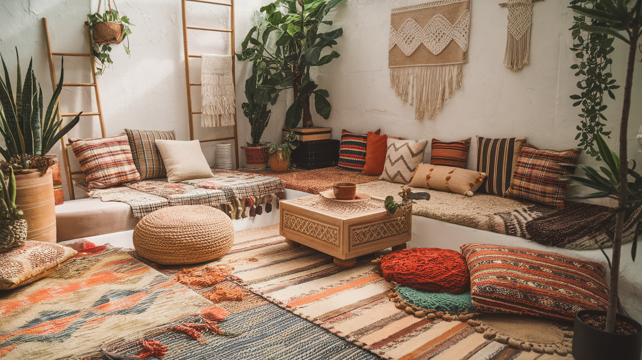 make a diy floor seating area