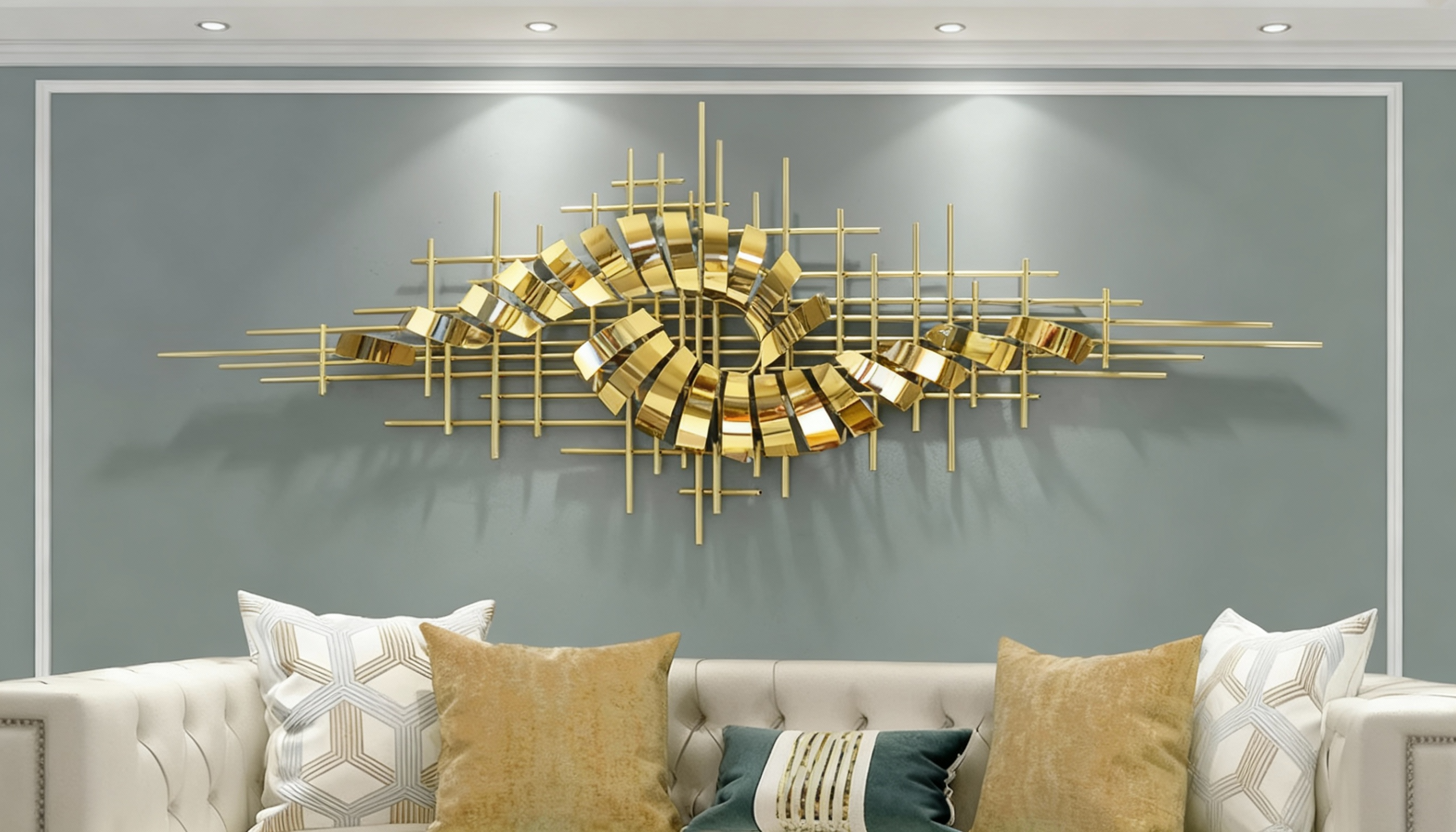 metal wall sculpture art