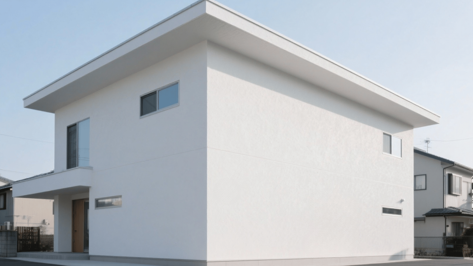 minimalist facade design