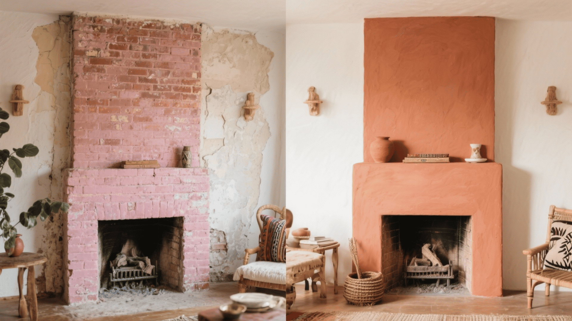muted terracotta accent
