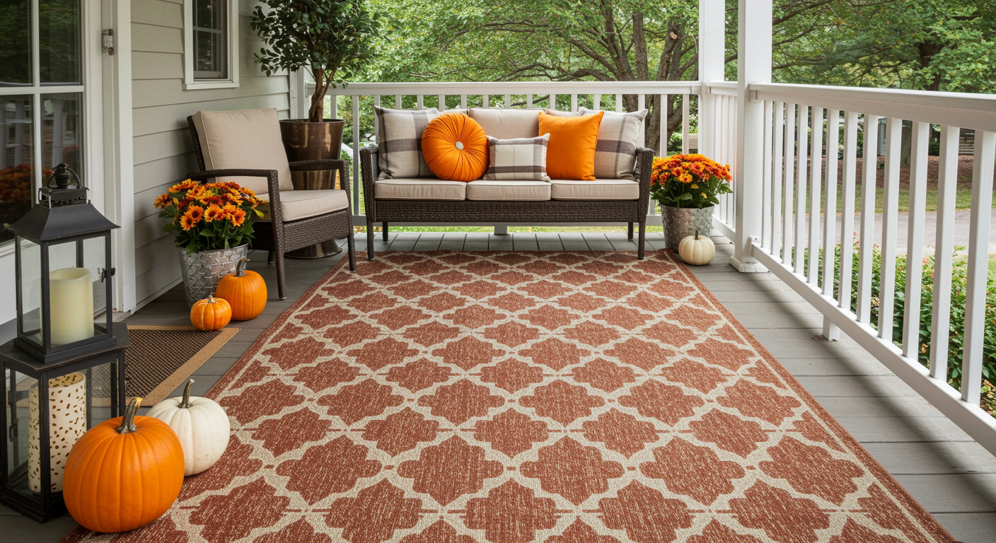 outdoor rug addition