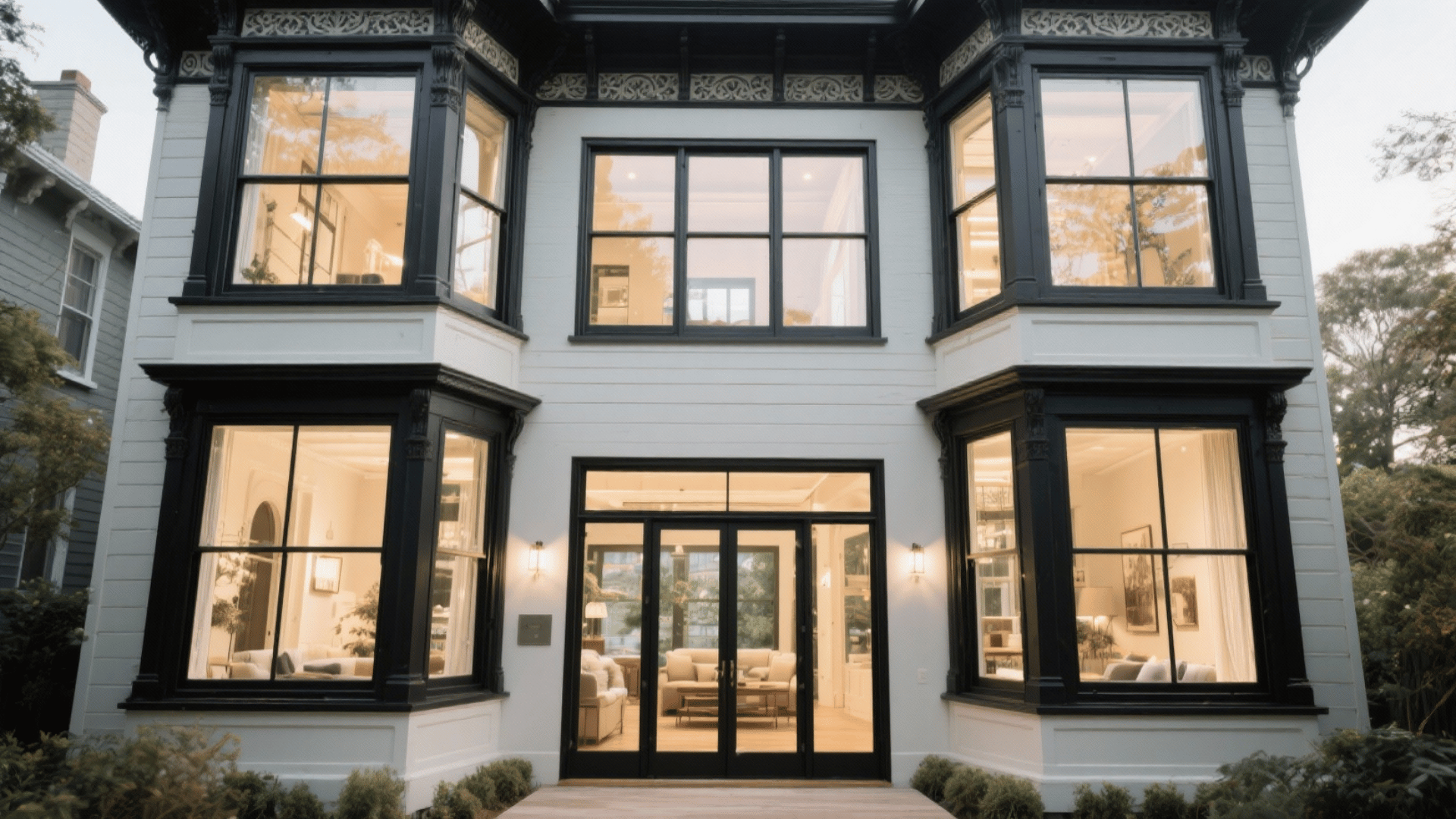 oversized modern windows