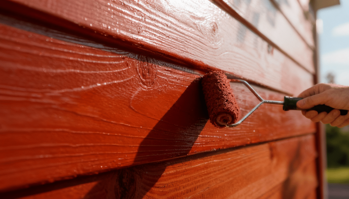 paint with exterior grade paint