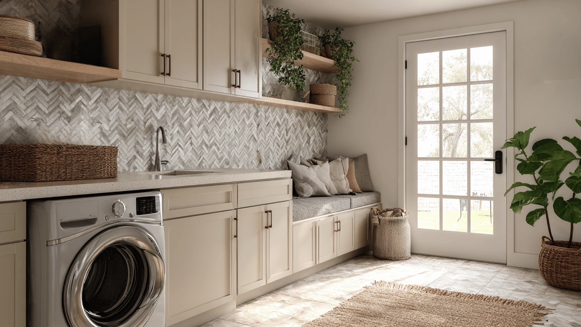 pet friendly laundry space